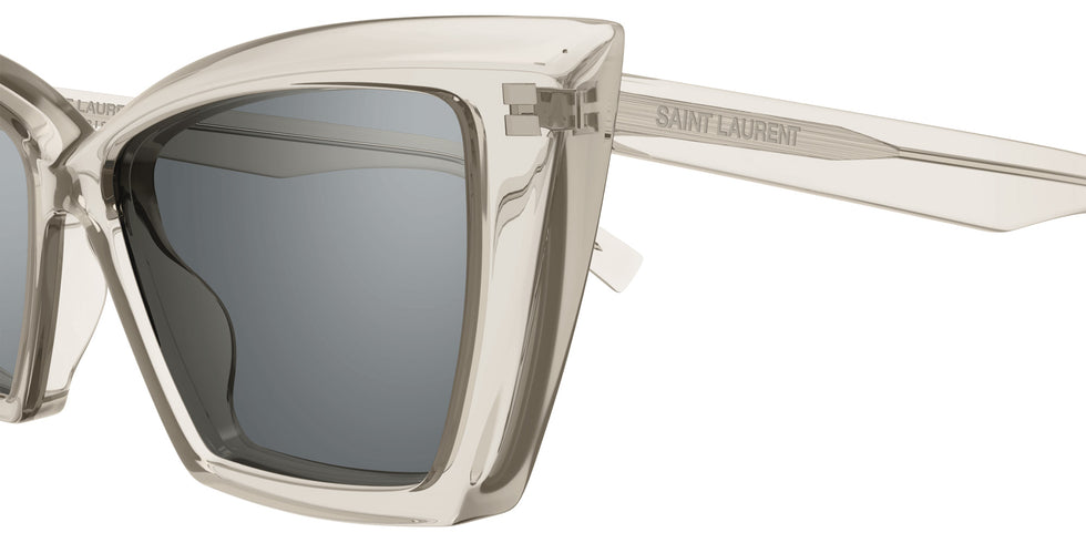 Saint Laurent SL 657 003 54 - Beige / Silver Mirrored #id:sl657003_s:100110