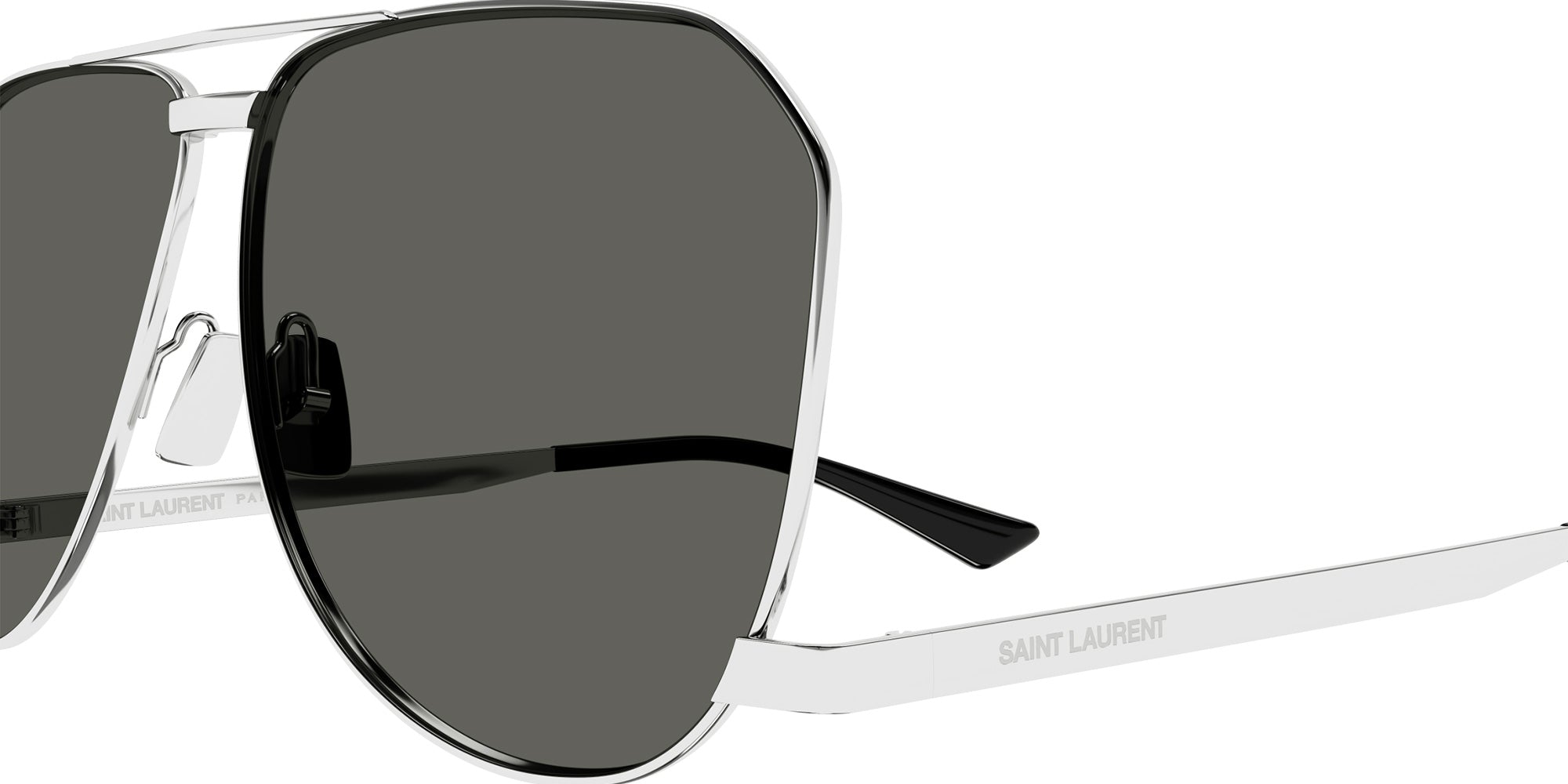 Saint Laurent SL 690 DUST 002 61 - Silver / Gray #id:sl690dust002_s:100110