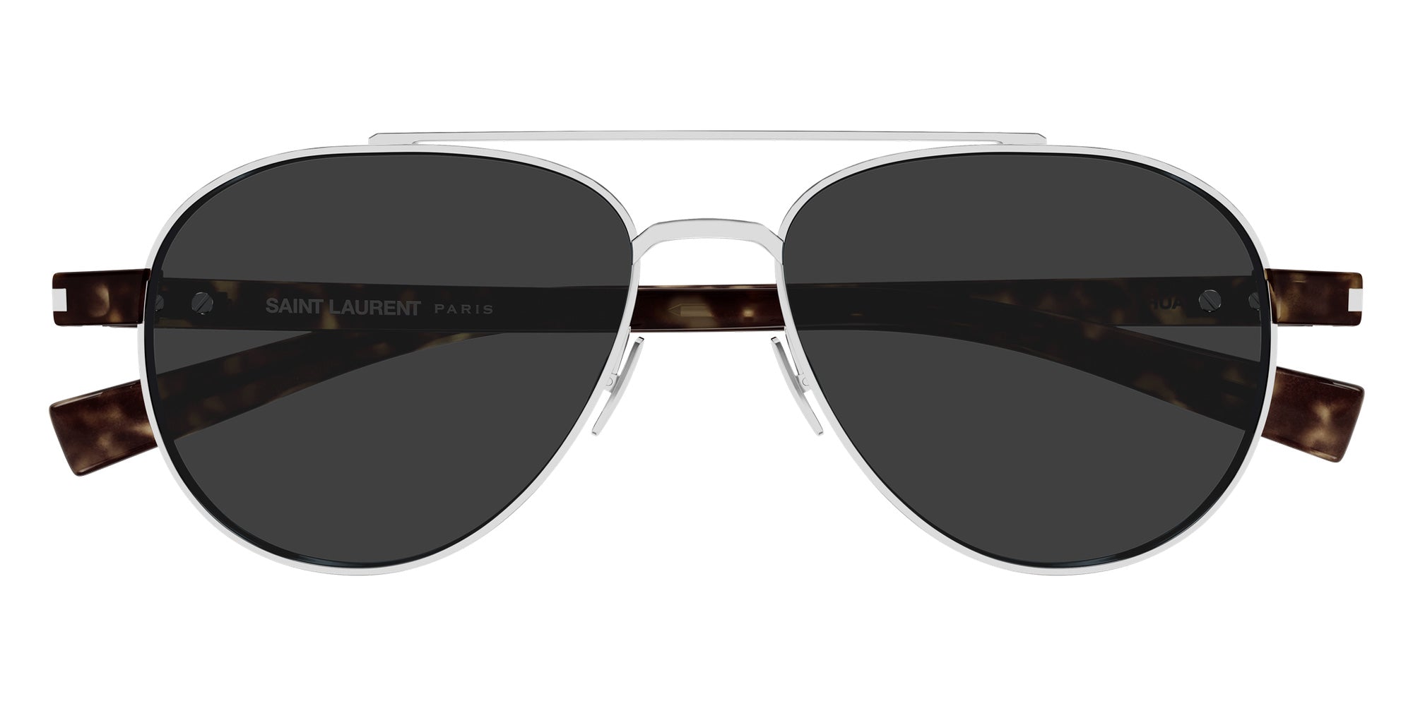 Saint Laurent SL 843 002 54 - Silver/Havana / Gray #id:sl843002_s:102100