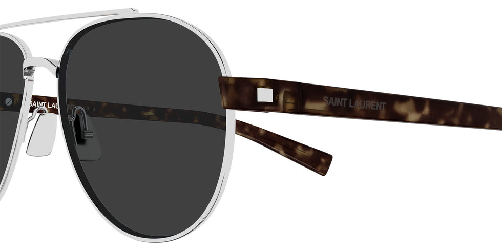 Saint Laurent SL 843 002 54 - Silver/Havana / Gray #id:sl843002_s:102110