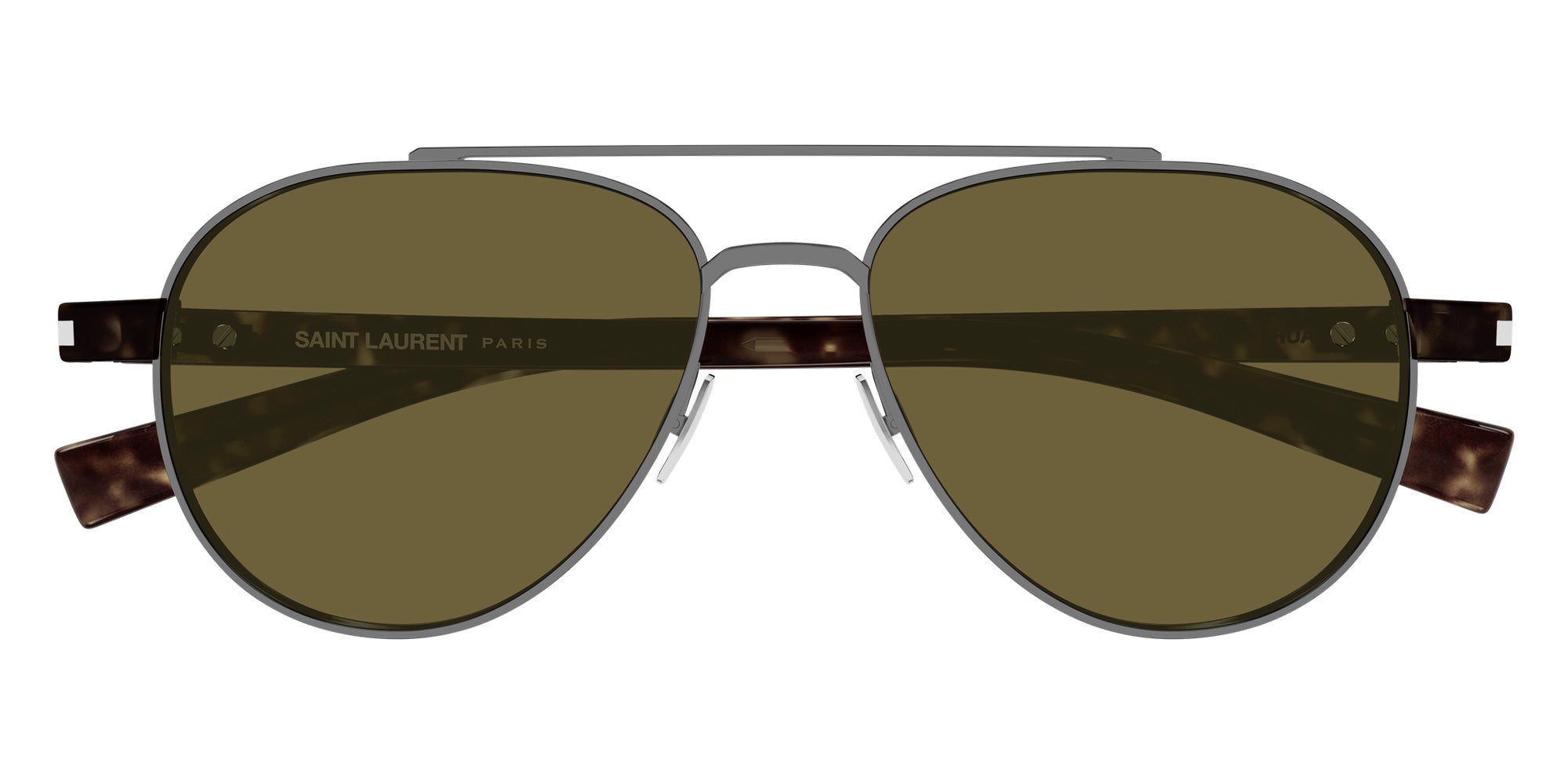 Saint Laurent SL 843 004 54 - Gunmetal/Havana / Brown #id:sl843004_s:106100