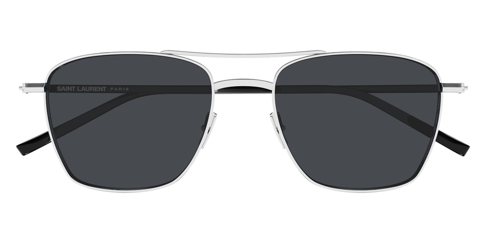 Saint Laurent SL 866 002 53 - Silver/Black / Gray #id:sl866002_s:100100