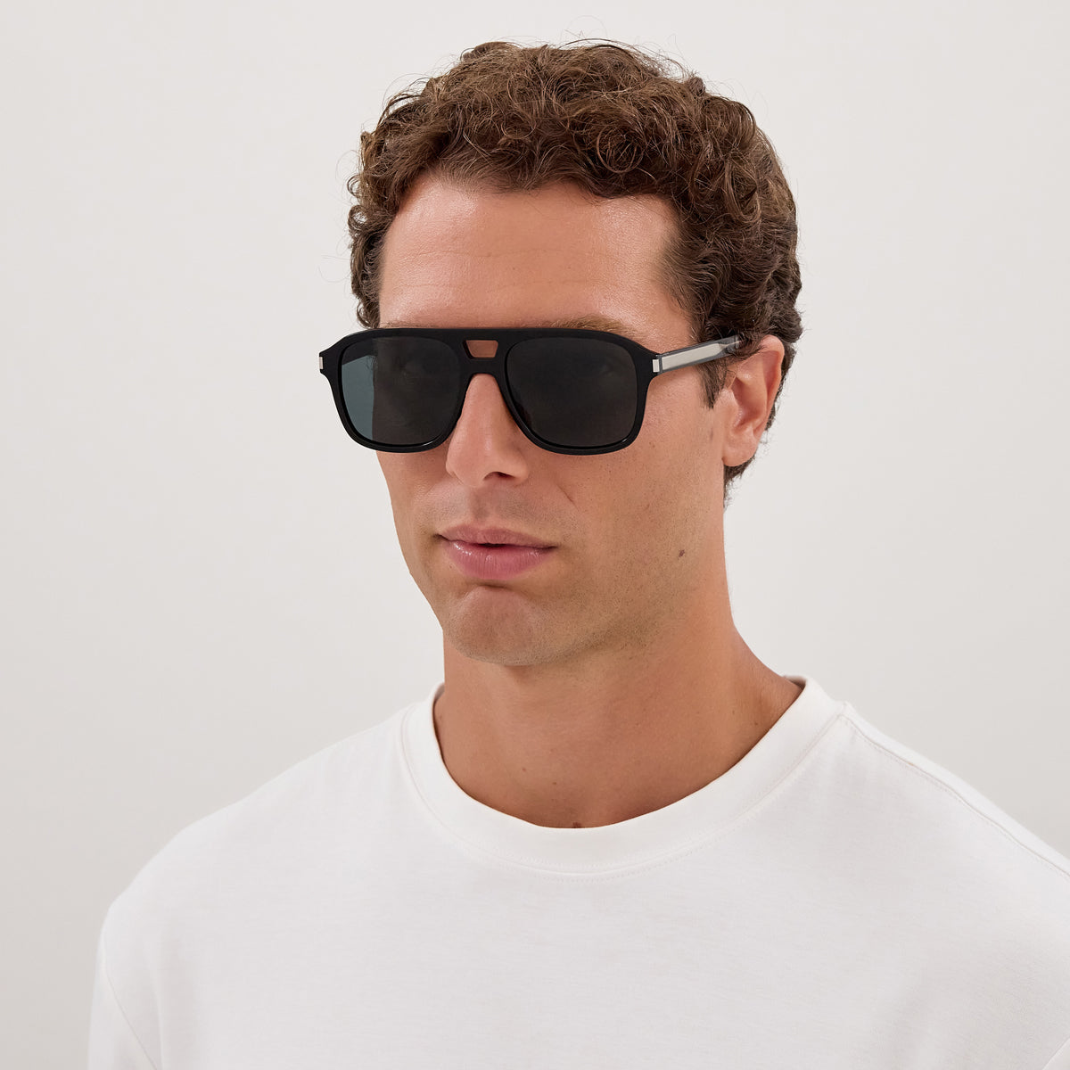 Saint Laurent SL 881 001 55 - Black/Crystal / Black #id:sl881001_s:100115