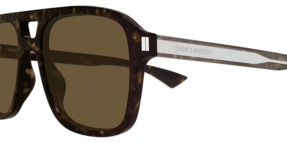 Saint Laurent SL 881 006 55 - Havana/Crystal / Brown #id:sl881006_s:104110