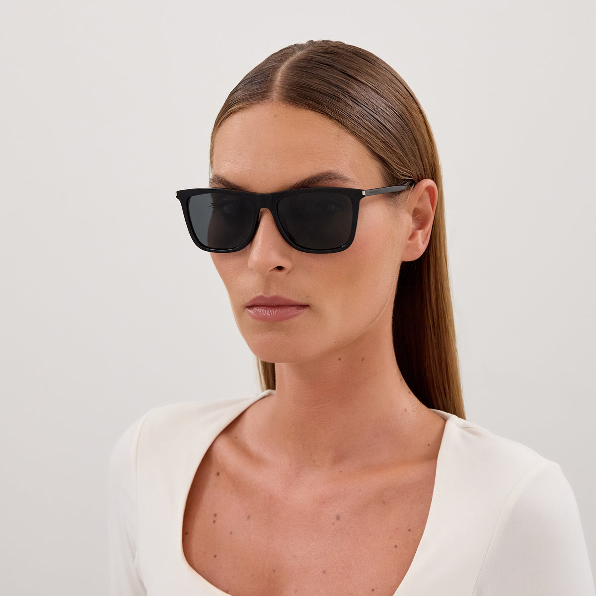 Saint Laurent SL 895 001 55 - Black / Black #id:sl895001_s:100115