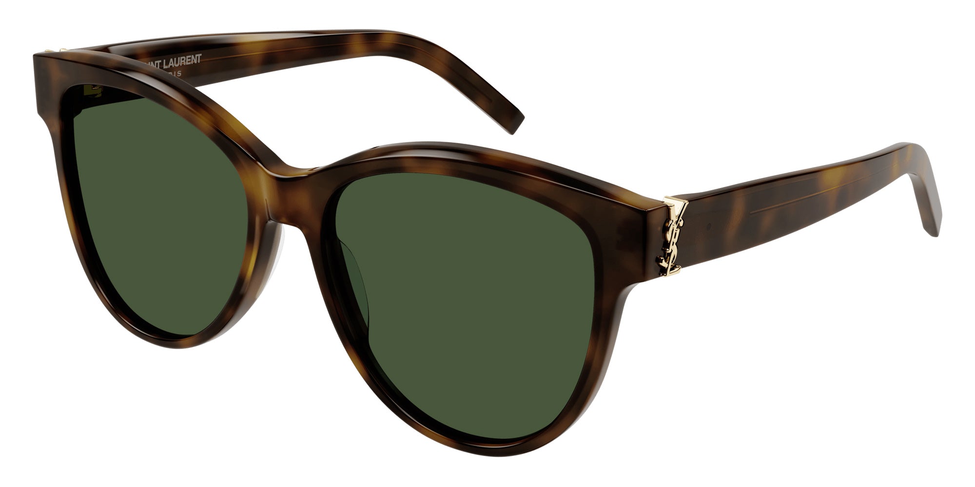 Saint Laurent SL M107 003 55 - Havana / Green #id:slm107003_s:100105