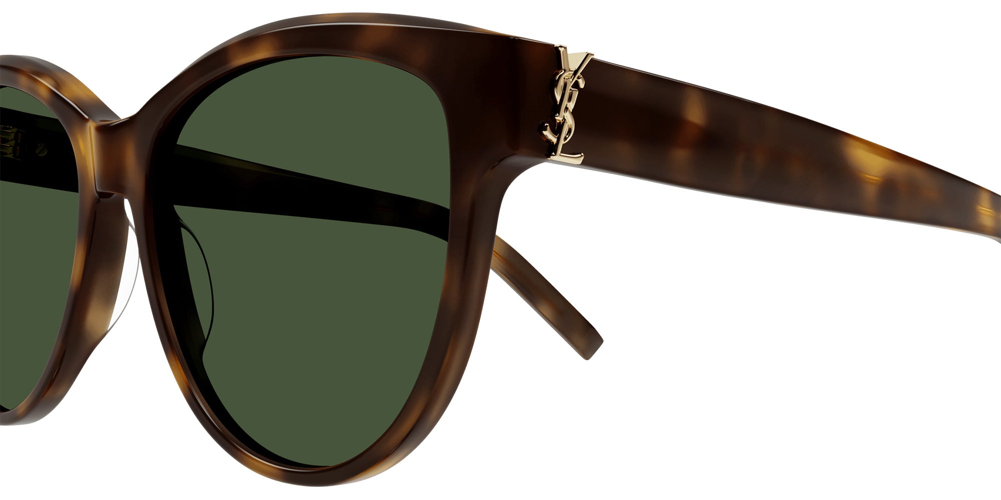 Saint Laurent SL M107 003 55 - Havana / Green #id:slm107003_s:100110