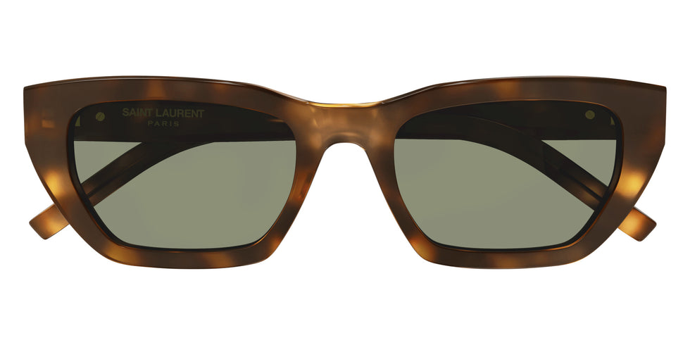 Saint Laurent SL M127/F 003 53 - Havana / Green #id:slm127f003_s:100100