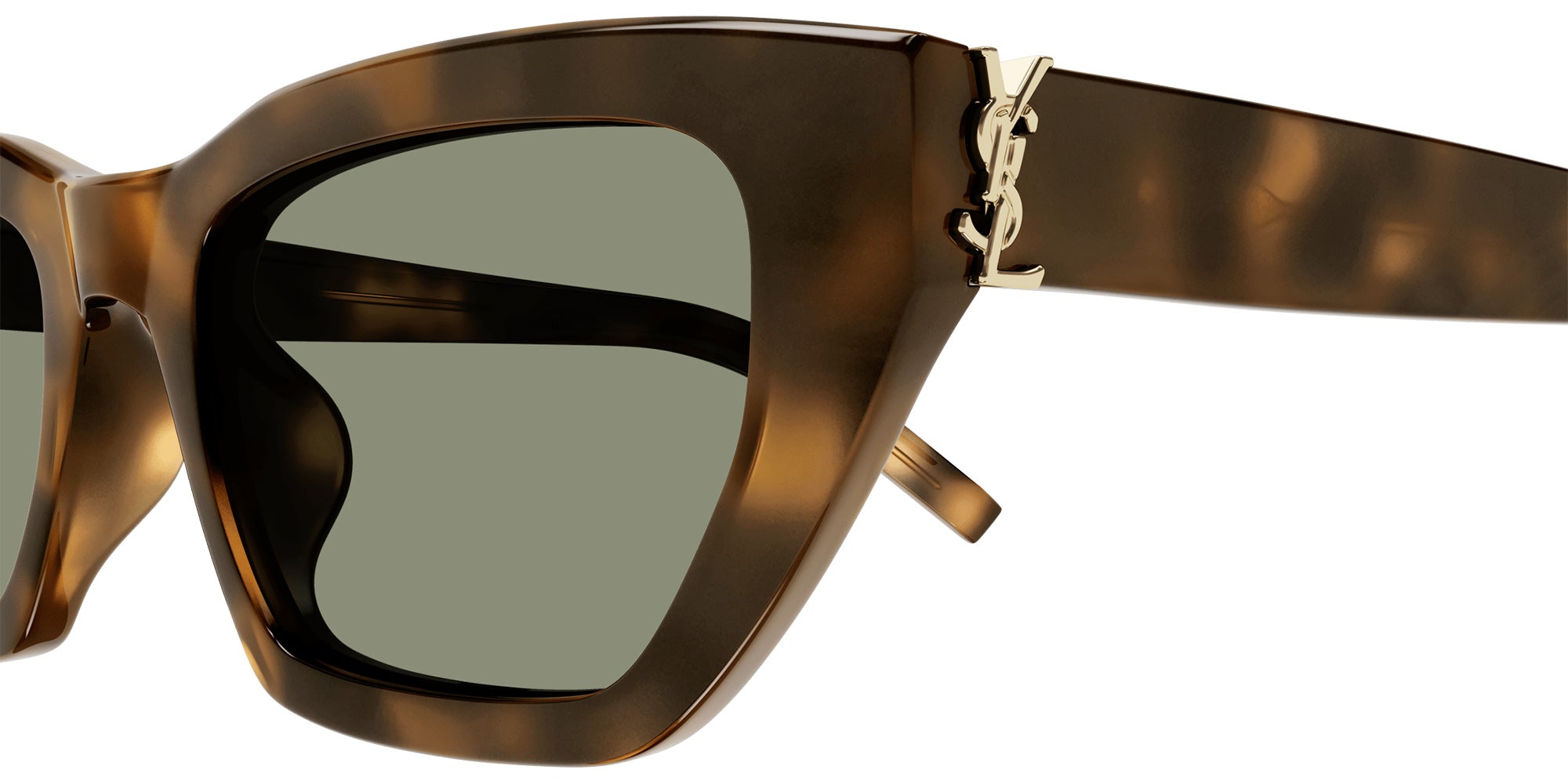 Saint Laurent SL M127/F 003 53 - Havana / Green #id:slm127f003_s:100110