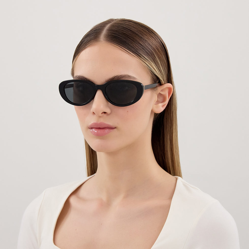 Saint Laurent SL M154 001 55 - Black / Black #id:slm154001_s:100115