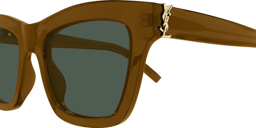 Saint Laurent SL M156 005 52 - Brown / Green #id:slm156005_s:104110