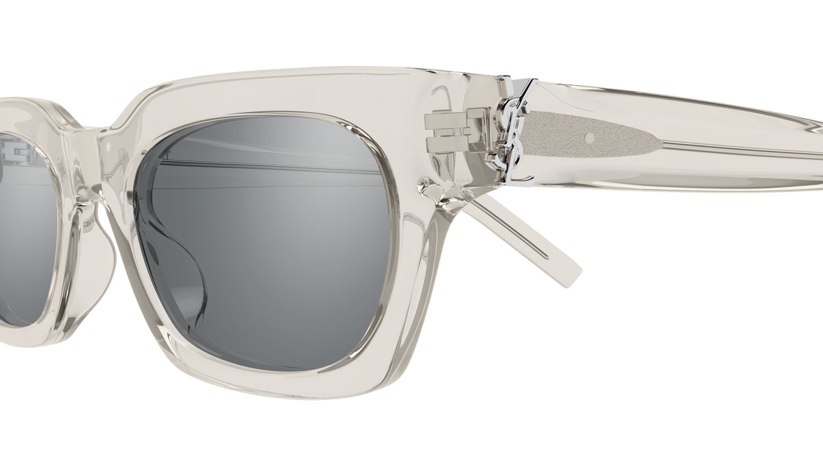 Saint Laurent SL M175/F 004 53 - Beige / Silver Mirrored #id:slm175f004_s:102110