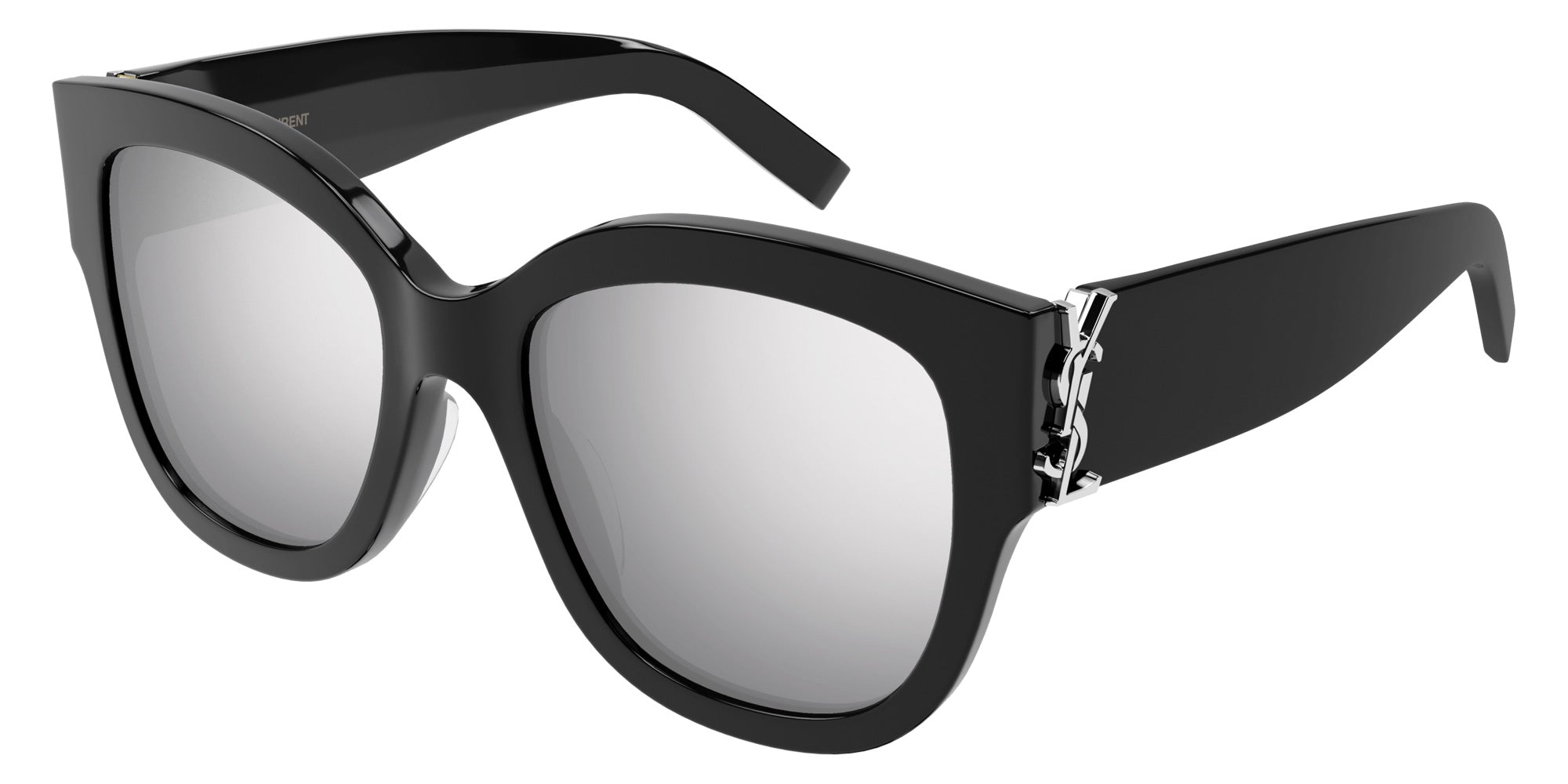 Saint Laurent SL M95/F 002 56 - Black / Silver Mirrored #id:slm95f002_s:100105