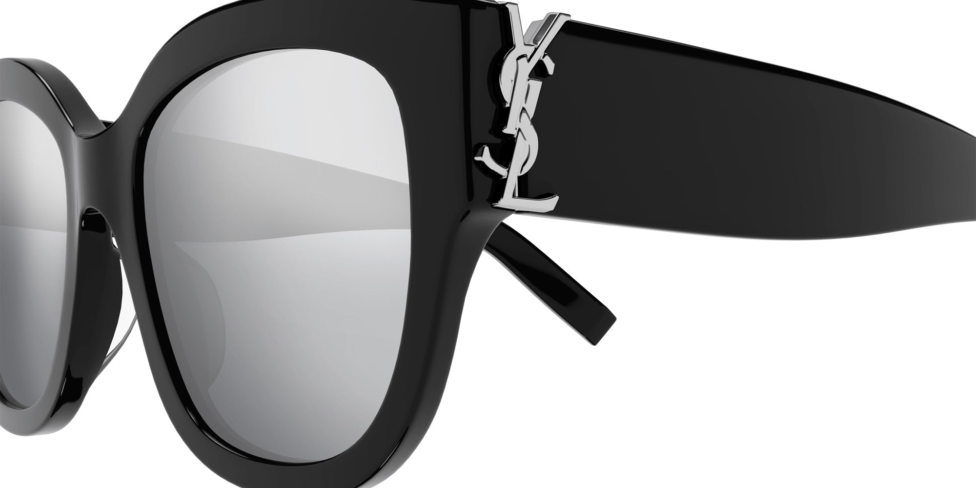 Saint Laurent SL M95/F 002 56 - Black / Silver Mirrored #id:slm95f002_s:100110