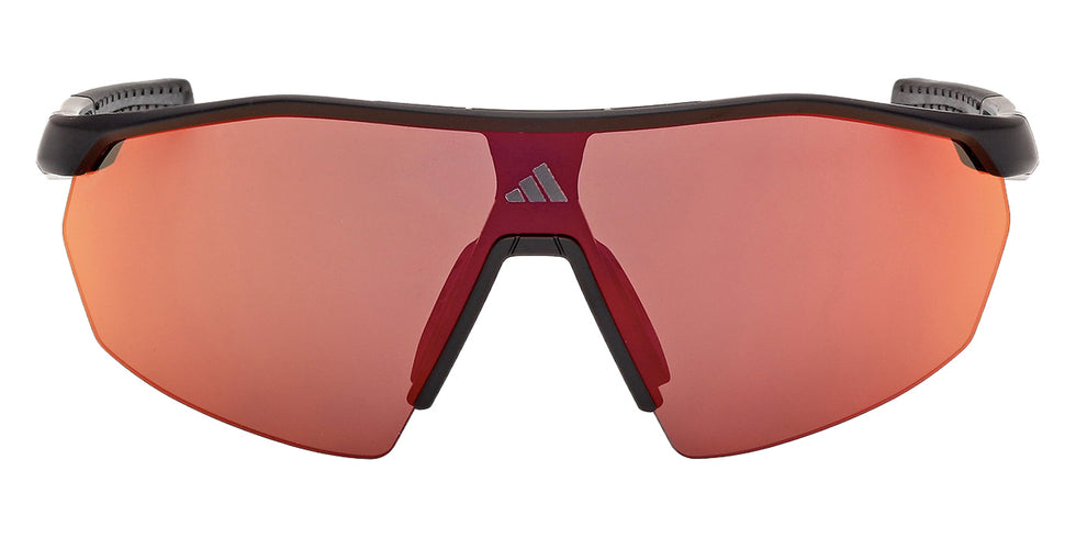 Adidas SP0116 02L 136 - Matte Black / Roviex Mirrored #id:sp011602l_s:100100