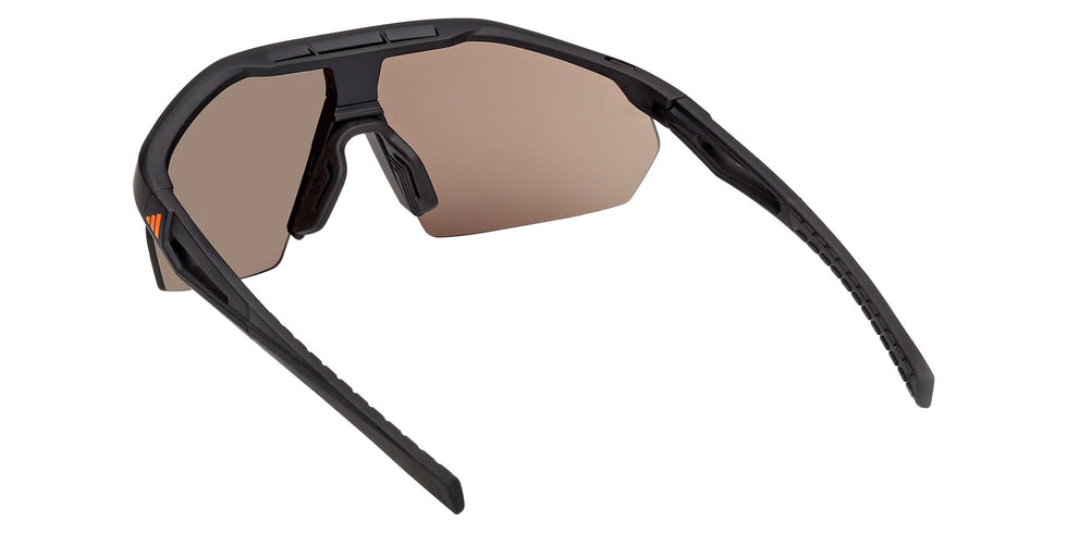 Adidas SP0116 02L 136 - Matte Black / Roviex Mirrored #id:sp011602l_s:100115