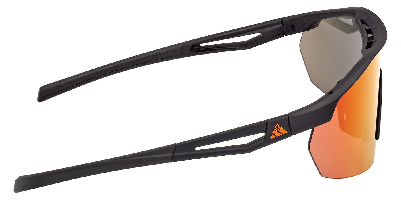 Adidas SP0116 02L 136 - Matte Black / Roviex Mirrored #id:sp011602l_s:100130