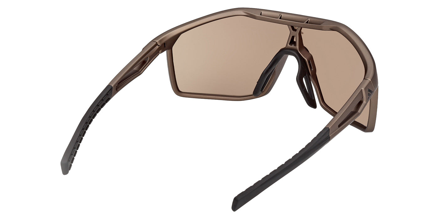 Adidas SP0117 49G 136 - Matte Dark Brown / Brown Mirrored #id:sp011749g_s:102125