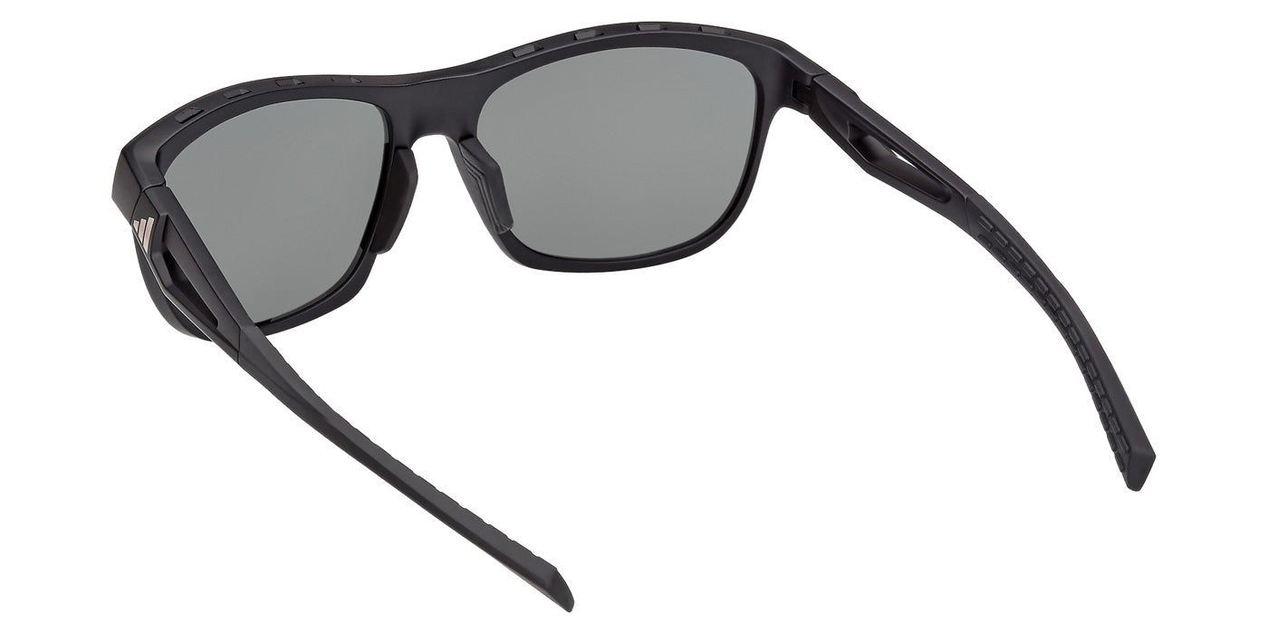 Adidas SP0118 02D 59 - Matte Black / Smoke Polarized #id:sp011802d_s:100115