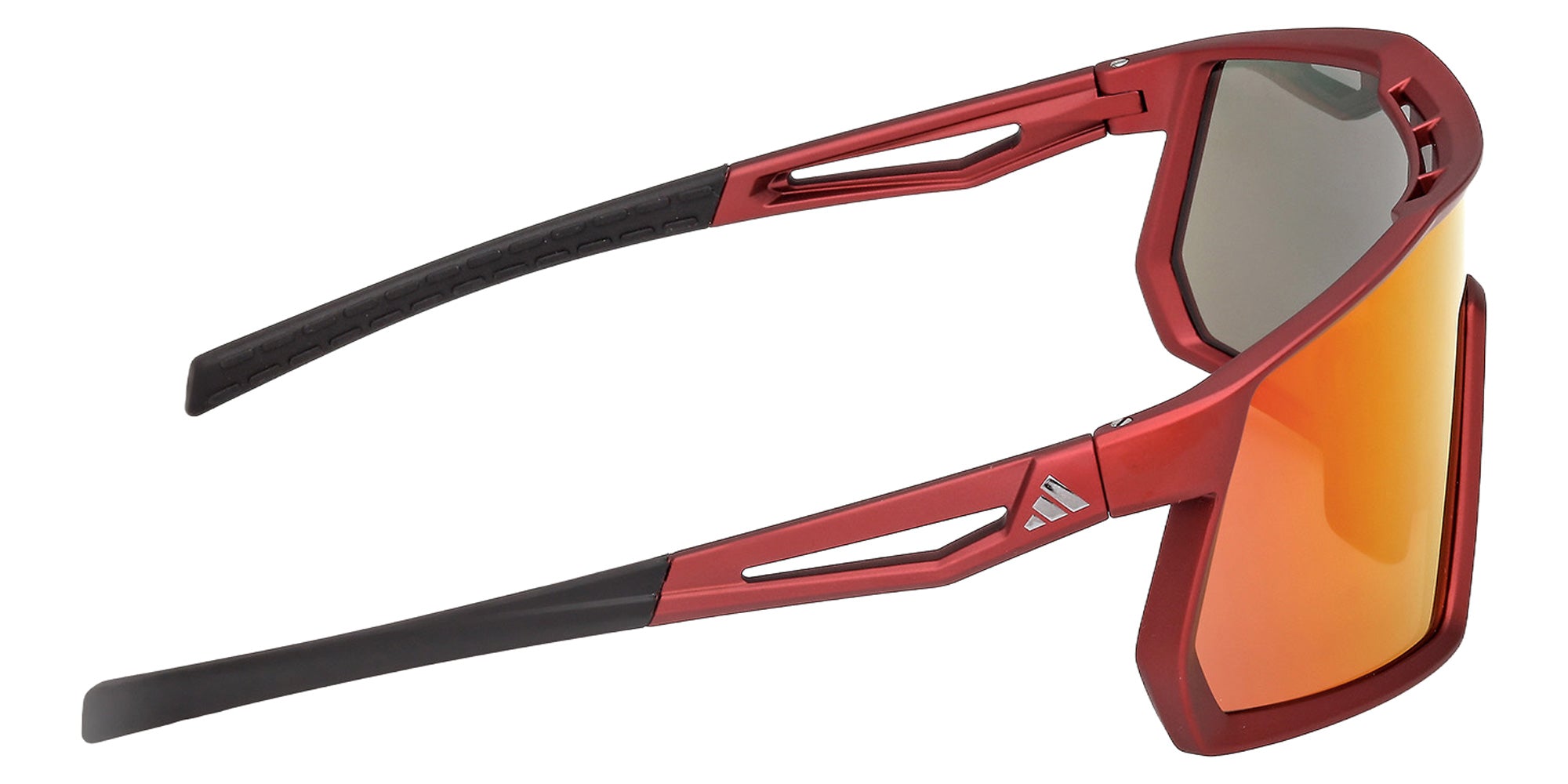 Adidas SP0123 67L 137 - Matte Dark Red / Roviex Mirrored 67L #id:sp012367l_s:102130