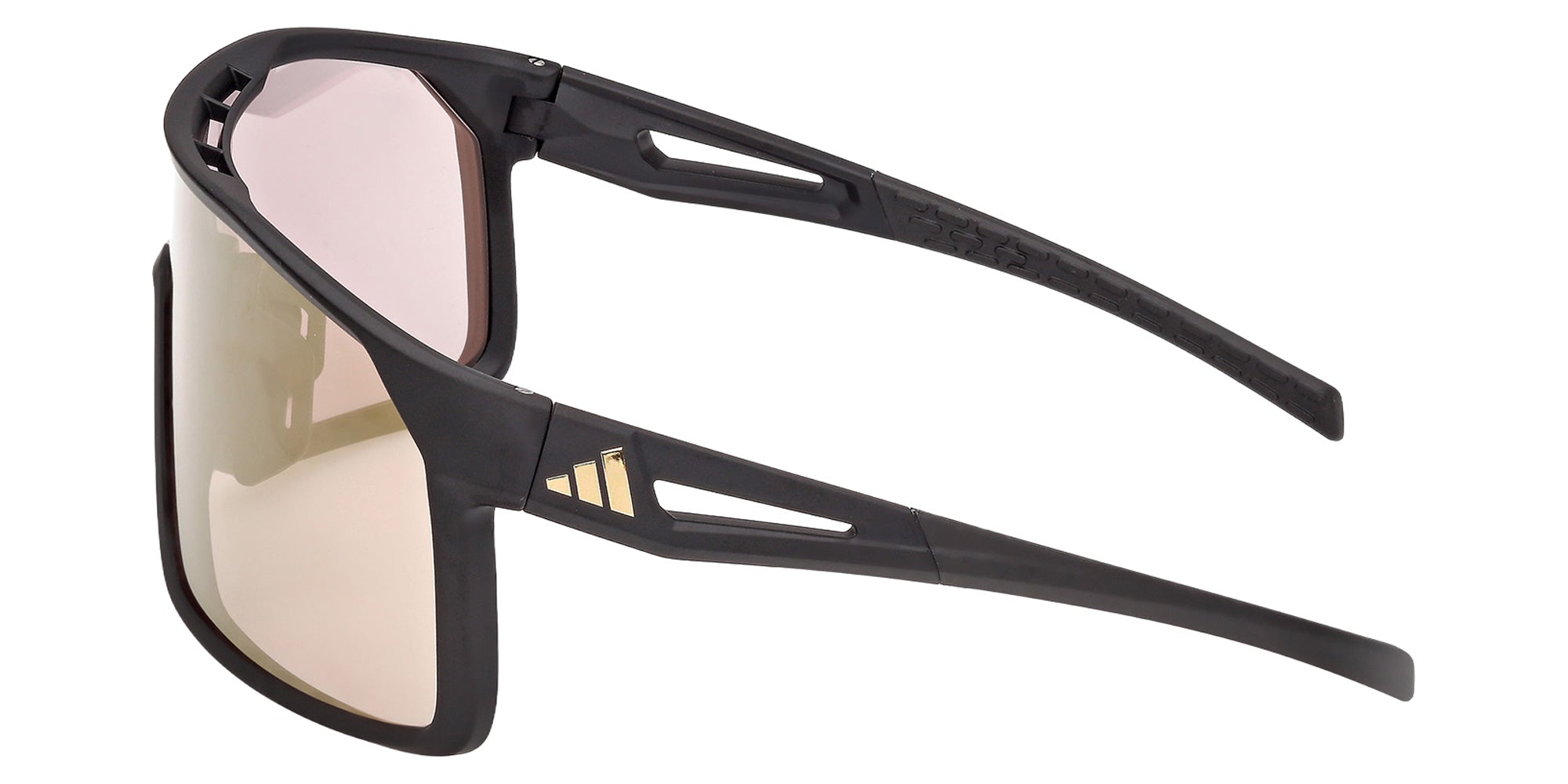 Adidas SP0124 02G 146 - Matte Black / Brown Mirrored 02G #id:sp012402g_s:100110