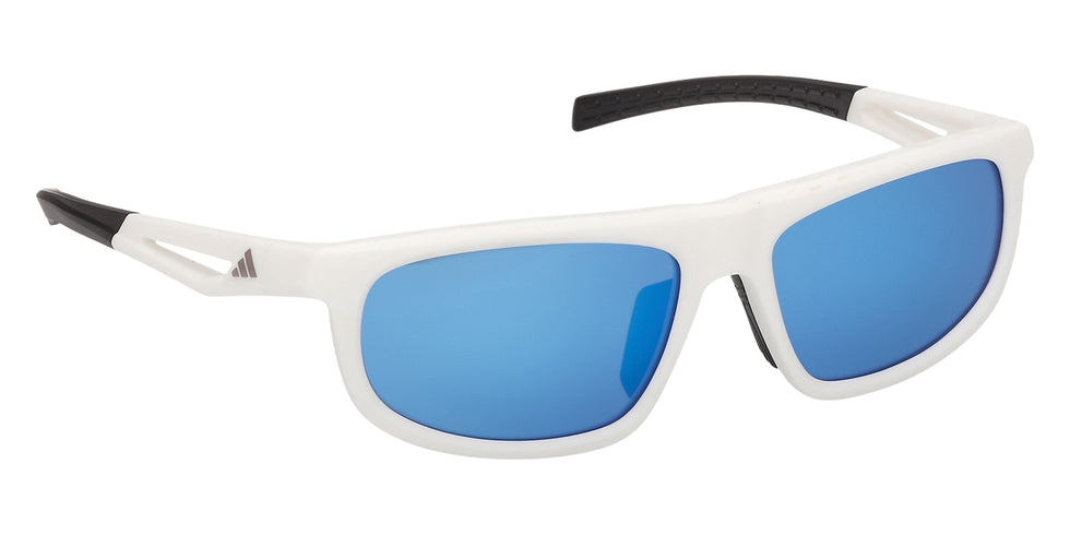 Adidas SP0126 21X 56 - Matte White / Blue Mirrored 21X #id:sp012621x_s:102135