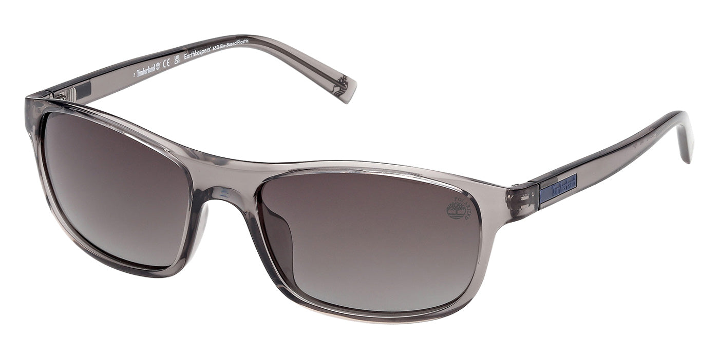 Timberland TB00057-H 20D 58 - Shiny Gray / Smoke Polarized #id:tb00057h20d_s:102105