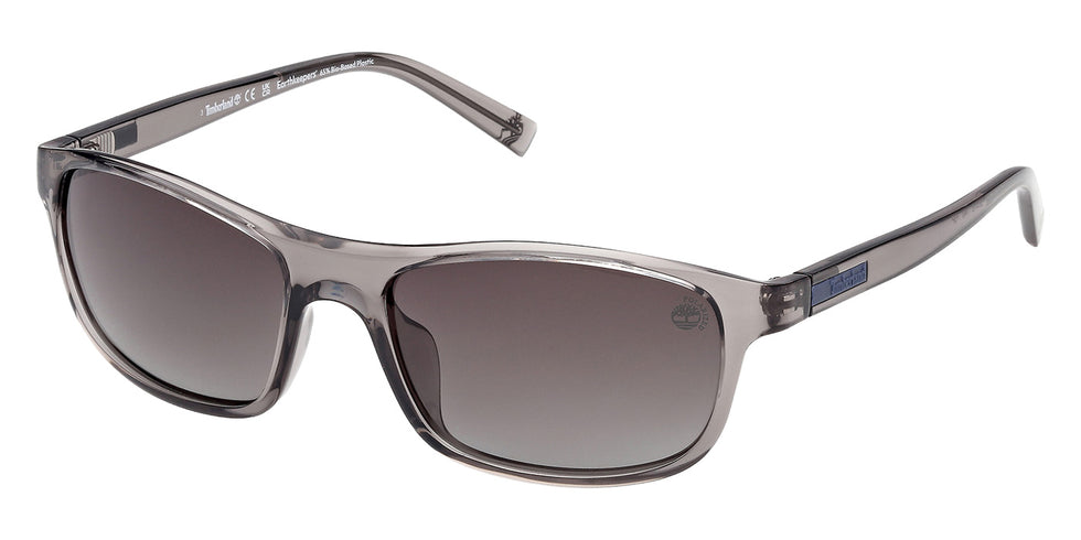 Timberland TB00057-H 20D 58 - Shiny Gray / Smoke Polarized #id:tb00057h20d_s:102105