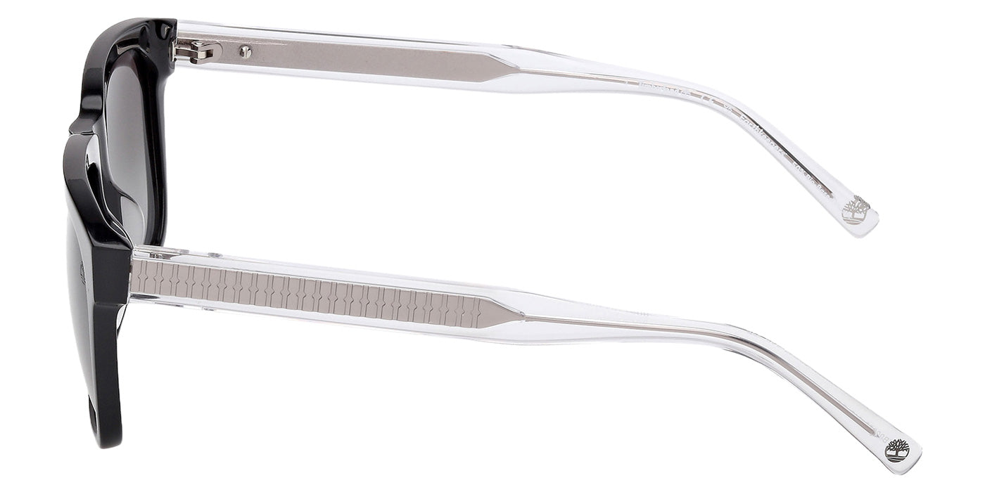 Timberland TB00059 01D 56 - Shiny Black / Gradient Smoke Polarized #id:tb0005901d_s:100110