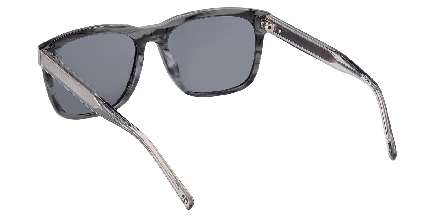 Timberland TB00059 90D 56 - Light Blue/Horn / Smoke Polarized #id:tb0005990d_s:104115