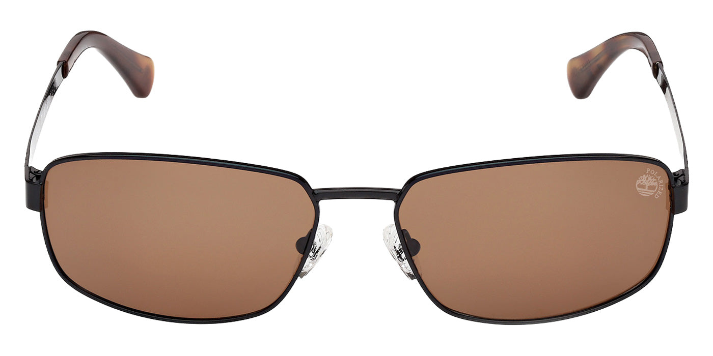 Timberland TB00066 01H 62 - Shiny Black / Brown Polarized #id:tb0006601h_s:100100