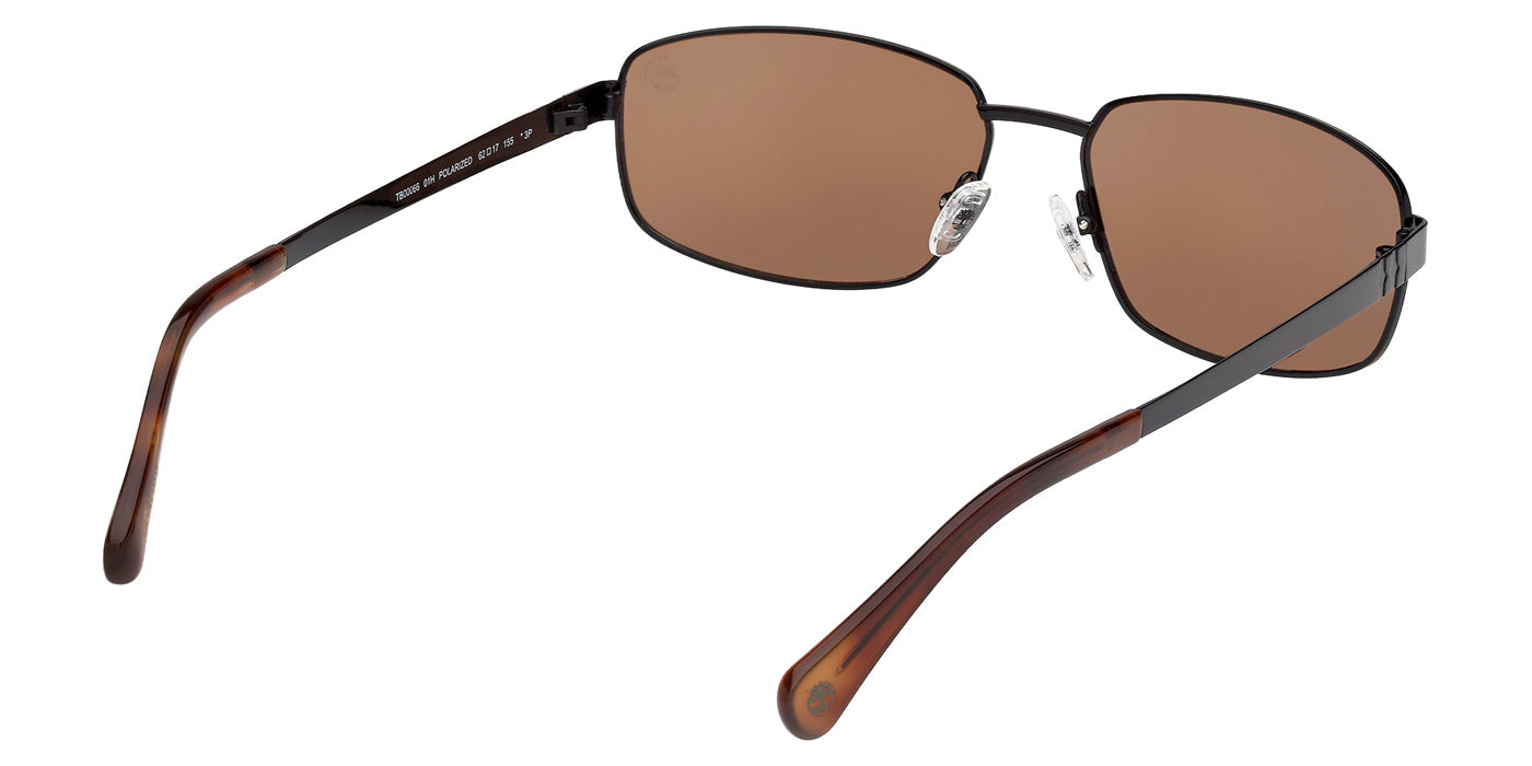 Timberland TB00066 01H 62 - Shiny Black / Brown Polarized #id:tb0006601h_s:100125