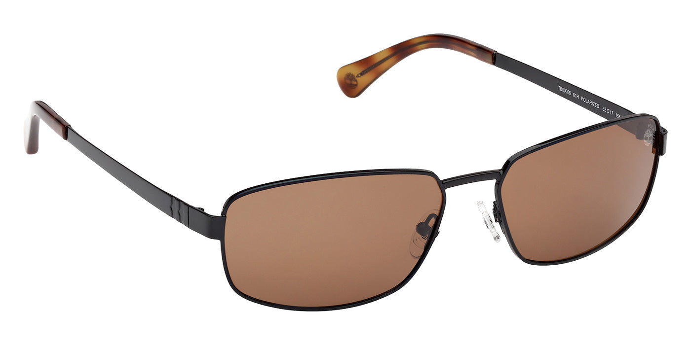 Timberland TB00066 01H 62 - Shiny Black / Brown Polarized #id:tb0006601h_s:100135