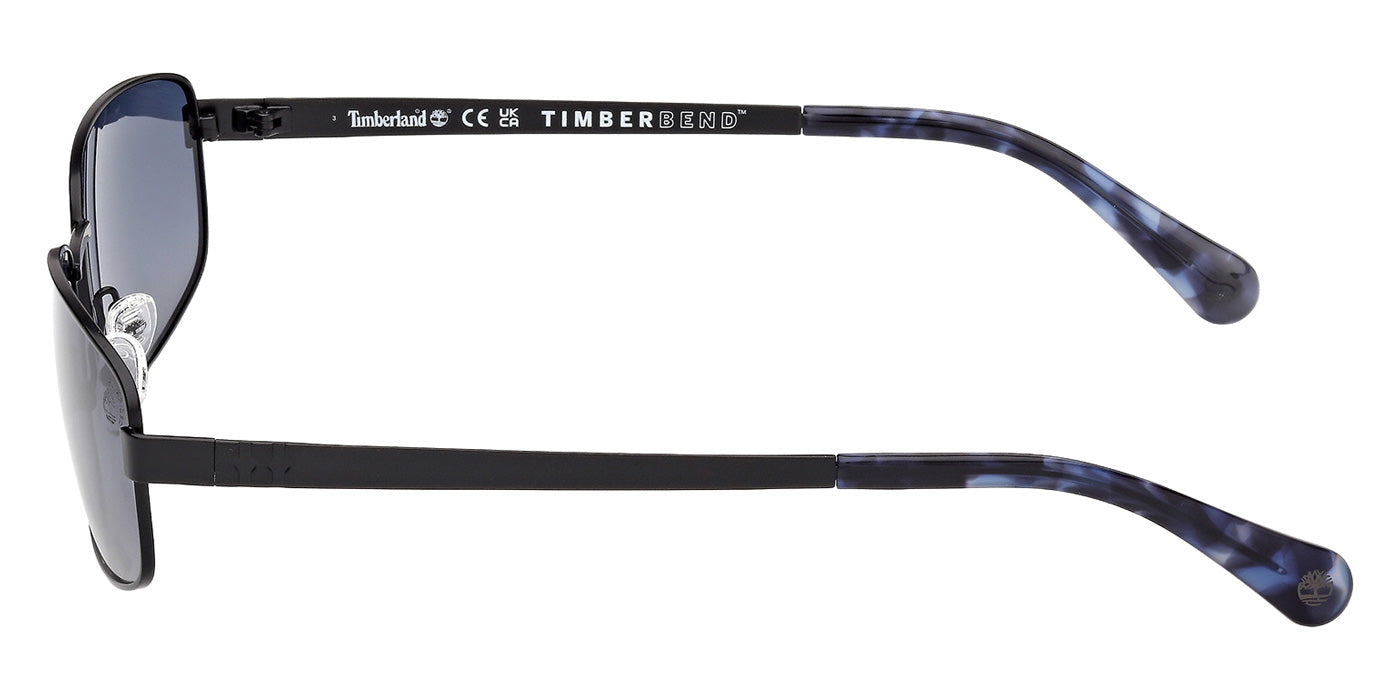 Timberland TB00066 02D 62 - Matte Black / Smoke Polarized #id:tb0006602d_s:102110