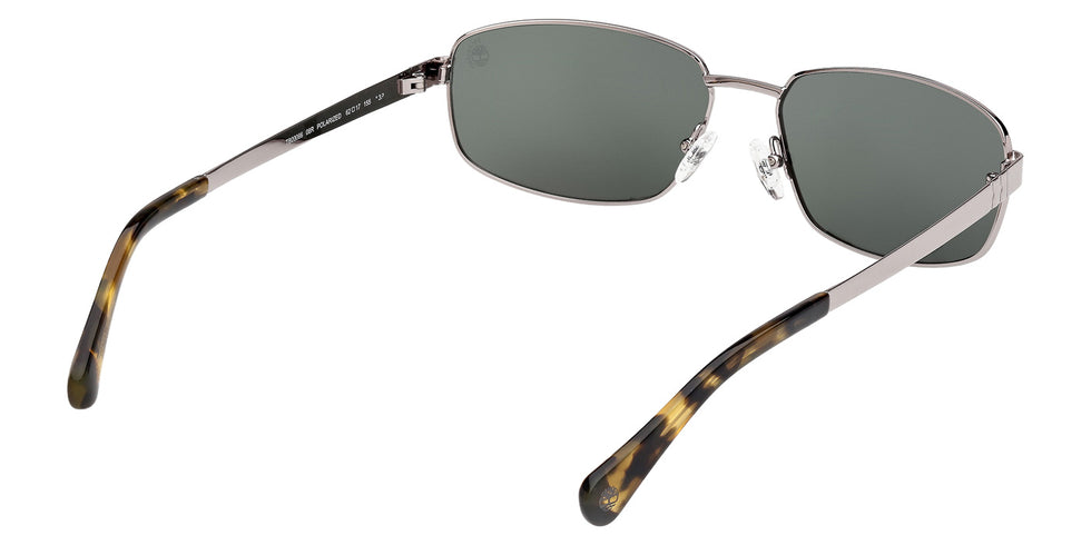 Timberland TB00066 08R 62 - Shiny Gunmetal / Green Polarized #id:tb0006608r_s:104125