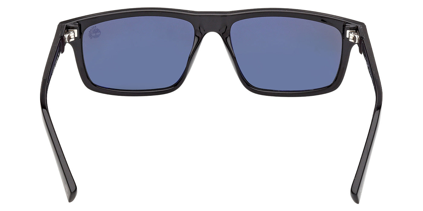Timberland TB00070 01D 57 - Shiny Black / Smoke Polarized #id:tb0007001d_s:100120