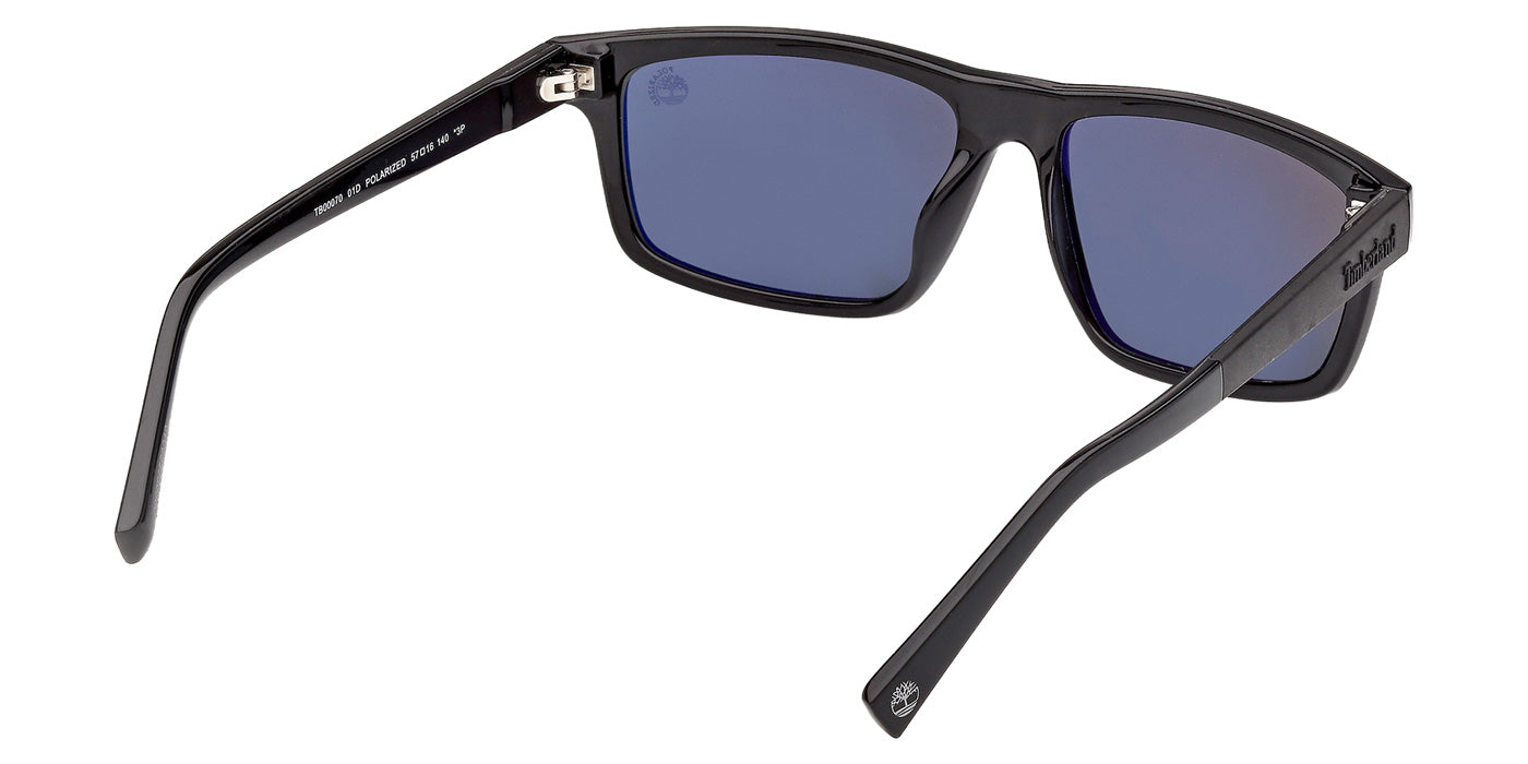 Timberland TB00070 01D 57 - Shiny Black / Smoke Polarized #id:tb0007001d_s:100125