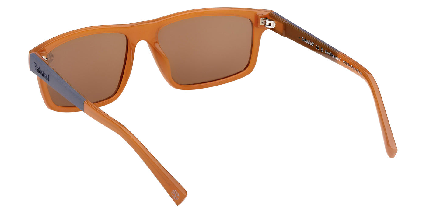 Timberland TB00070 47H 57 - Matte Blue / Brown Polarized #id:tb0007047h_s:102115