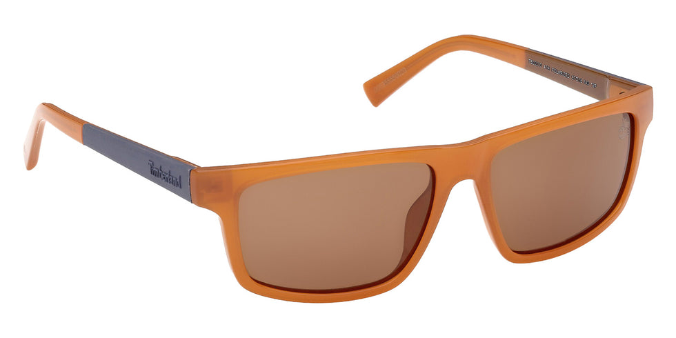 Timberland TB00070 47H 57 - Matte Blue / Brown Polarized #id:tb0007047h_s:102135