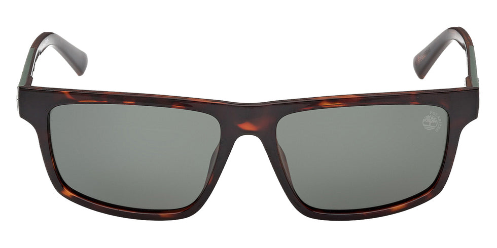 Timberland TB00070 52R 57 - Dark Havana / Green Polarized #id:tb0007052r_s:104100