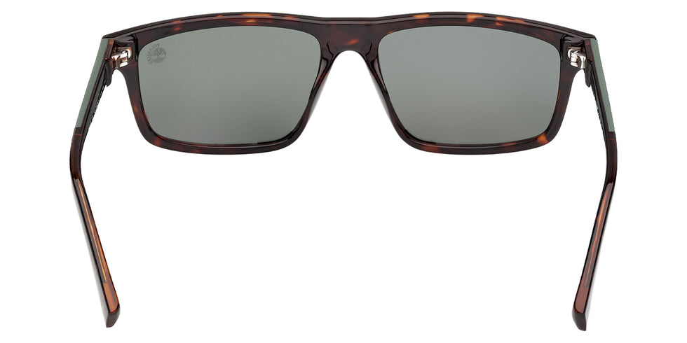 Timberland TB00070 52R 57 - Dark Havana / Green Polarized #id:tb0007052r_s:104120