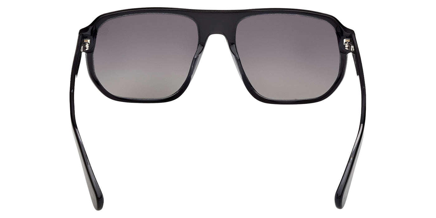 Timberland TB00075 01D 61 - Shiny Black / Smoke Polarized #id:tb0007501d_s:100120
