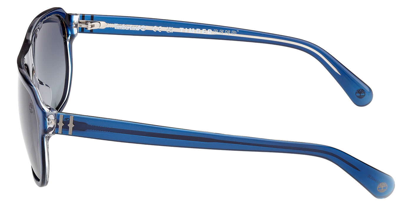 Timberland TB00075 90D 61 - Shiny Blue / Blue Polarized #id:tb0007590d_s:102110