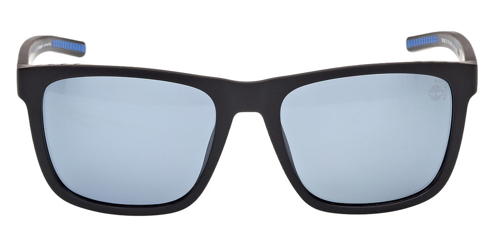 Timberland TB00086 02D 55 - Matte Black / Blue Polarized #id:tb0008602d_s:102100