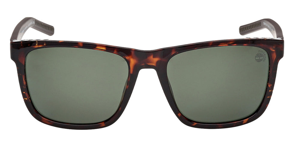 Timberland TB00086 52R 55 - Dark Havana / Green Polarized #id:tb0008652r_s:104100