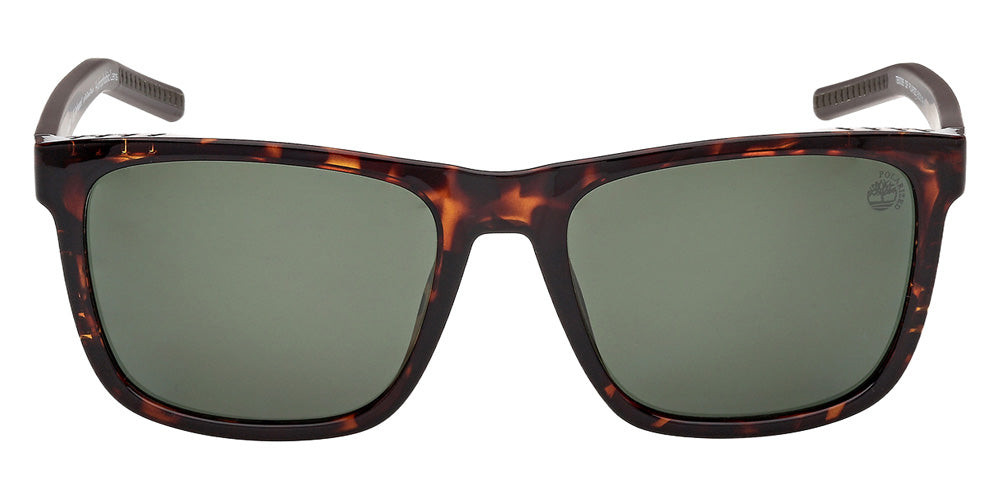 Timberland TB00086 52R 55 - Dark Havana / Green Polarized #id:tb0008652r_s:104100