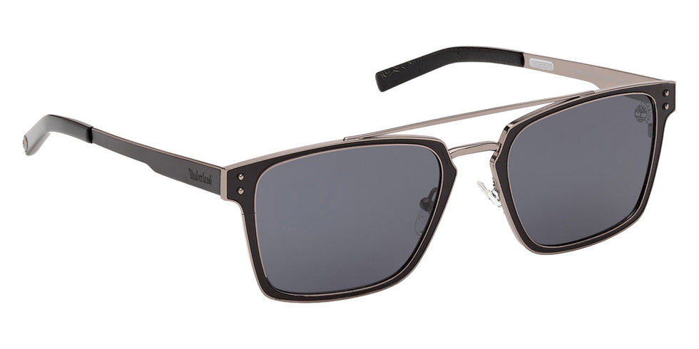 Timberland TB00089 02D 54 - Matte Black / Smoke Polarized #id:tb0008902d_s:100135
