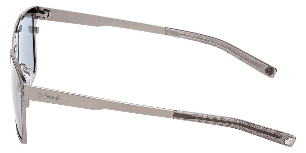 Timberland TB00089 10D 54 - Shiny Light Ruthenium / Smoke Polarized #id:tb0008910d_s:102110