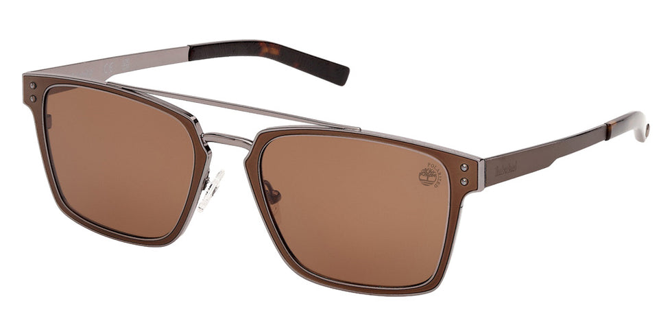 Timberland TB00089 46H 54 - Matte Dark Bronze / Brown Polarized #id:tb0008946h_s:106105