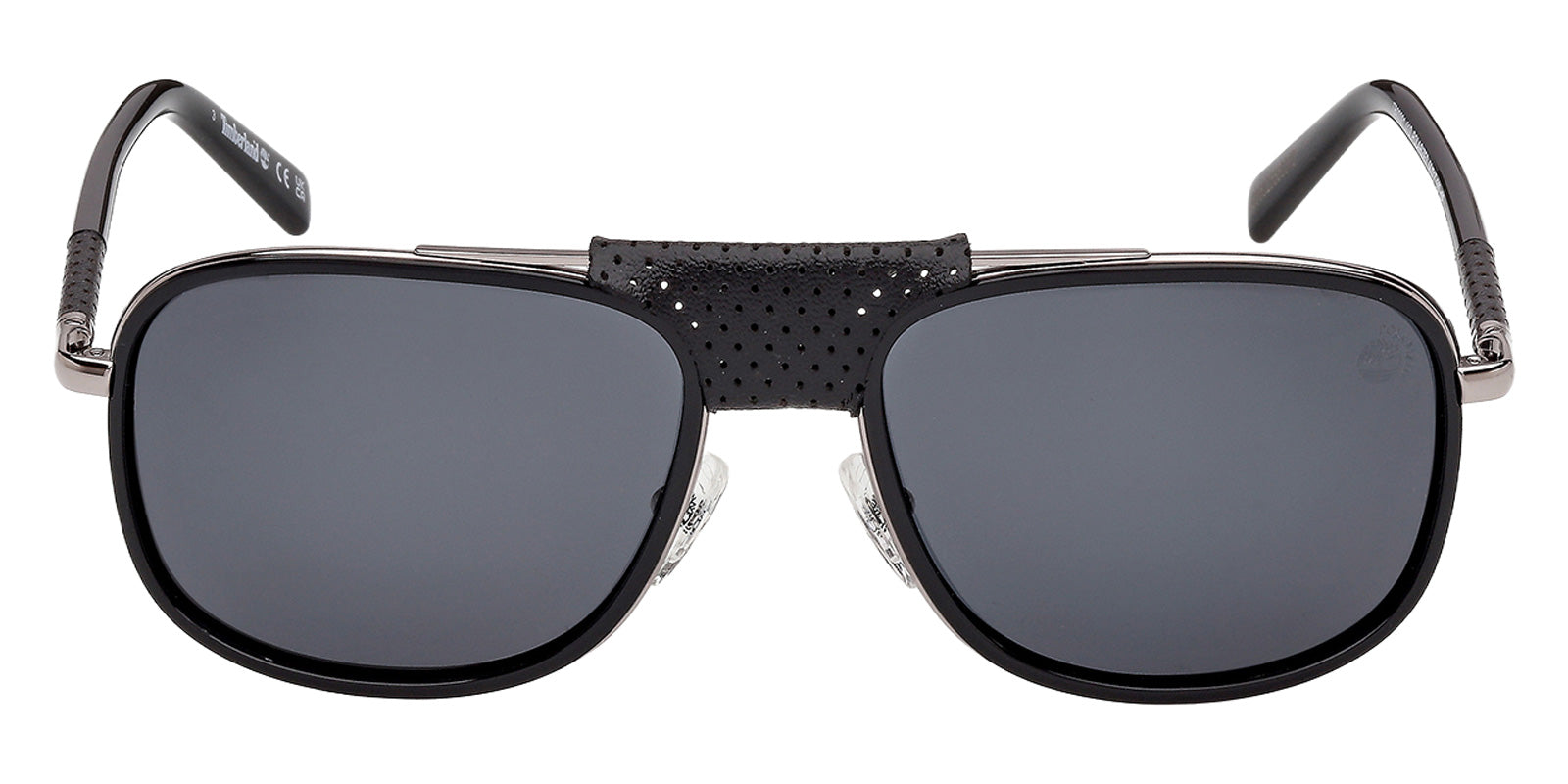 Timberland TB00091 01D 58 - Shiny Black / Smoke Polarized #id:tb0009101d_s:100100
